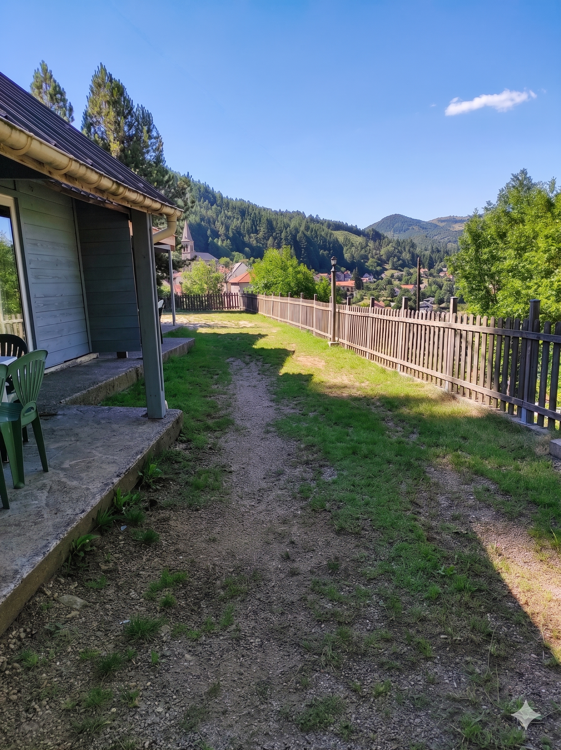 Extérieur des chalets